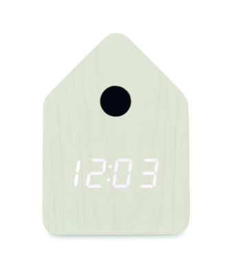 Logotrade promotional gifts photo of: MDF cuckoo alarm clock
